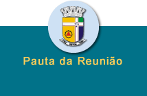 Pauta da Reunião